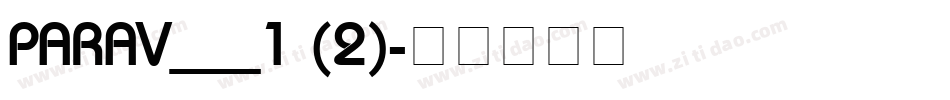 PARAV___1 (2)字体转换